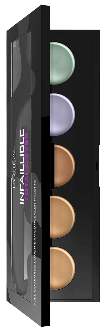 LOralParisInfallibleTotalCoverConcealerPalette1